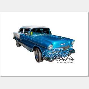 1955 Chevrolet BelAir Hardtop Coupe Posters and Art